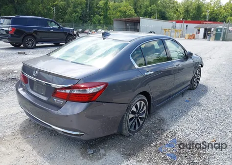 2017 Honda Accord Hybrid Touring from USA, damaged, VIN JHMCR6F70HC014287